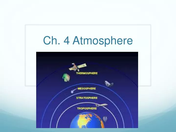 ch 4 atmosphere