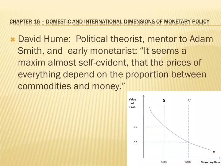 chapter 16 domestic and international dimensions of monetary policy