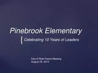 Pinebrook Elementary