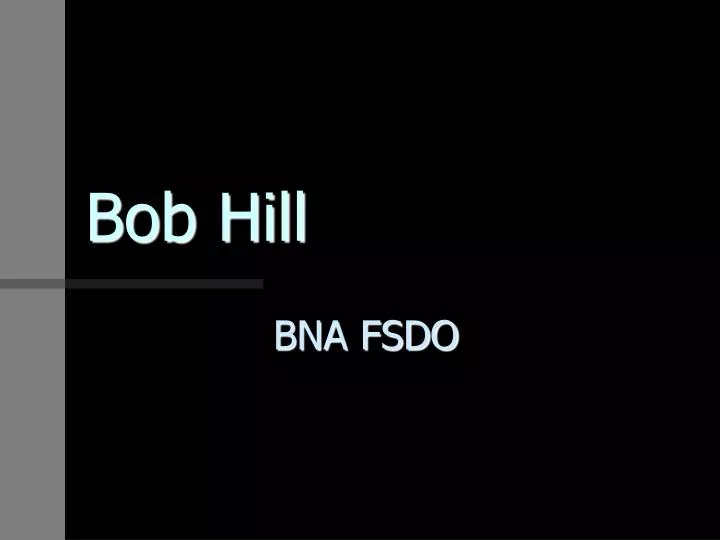 bob hill