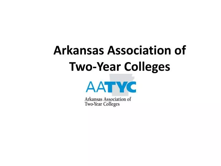 arkansas association of two year colleges