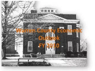 Warren County Economic Outlook FY 2010