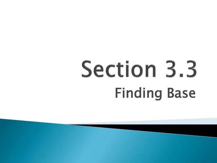 section 3 3