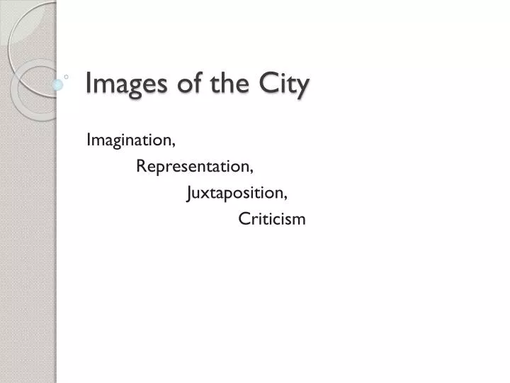images of the city