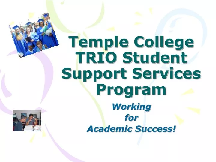 temple college trio student support services program