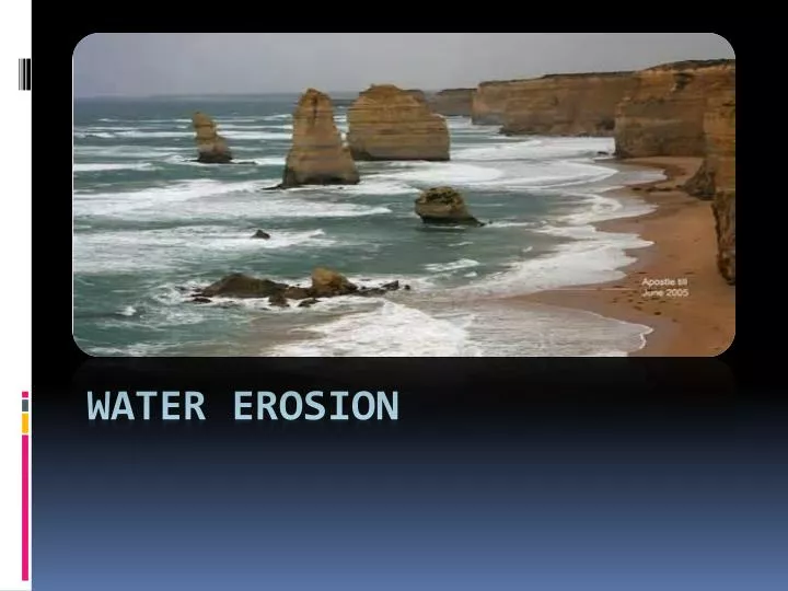 water erosion