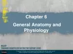 Chapter 6 General Anatomy and Physiology - slide 1