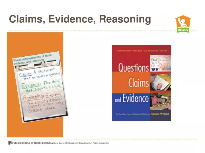 claims evidence reasoning