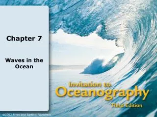 Definition: Waves are the undulatory motion of a water surface.