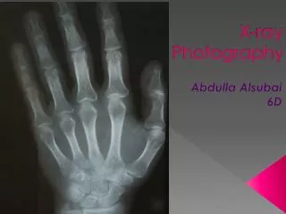 X-ray Photography