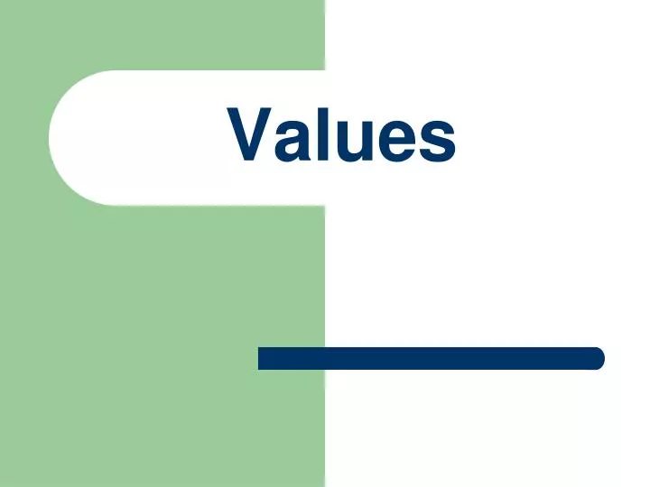 values