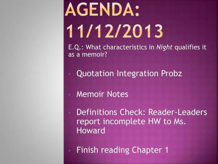 agenda 11 12 2013