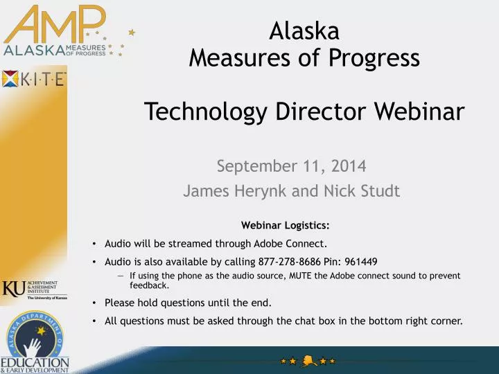 alaska measures of progress technology director webinar