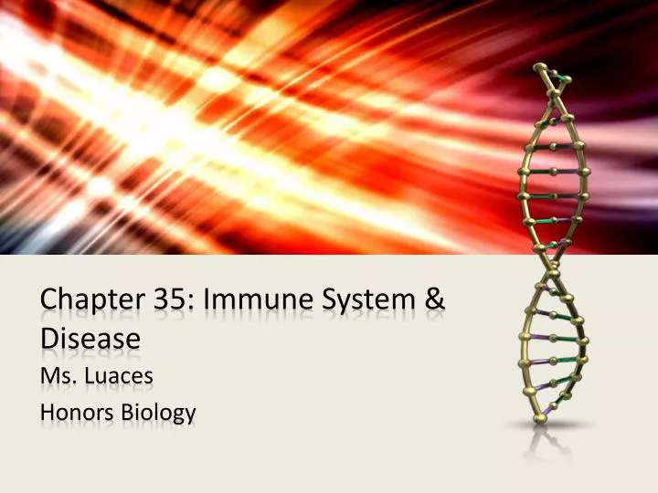 chapter 35 immune system disease