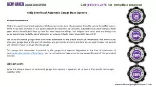New Haven Garage Door Experts
