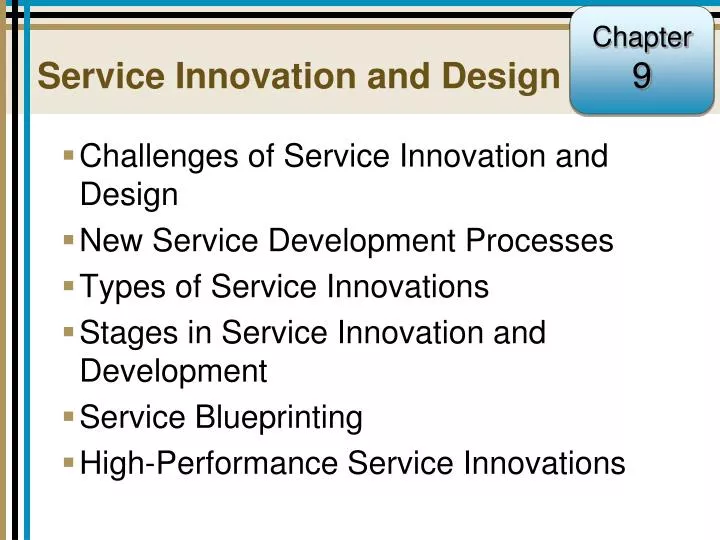 service innovation and design