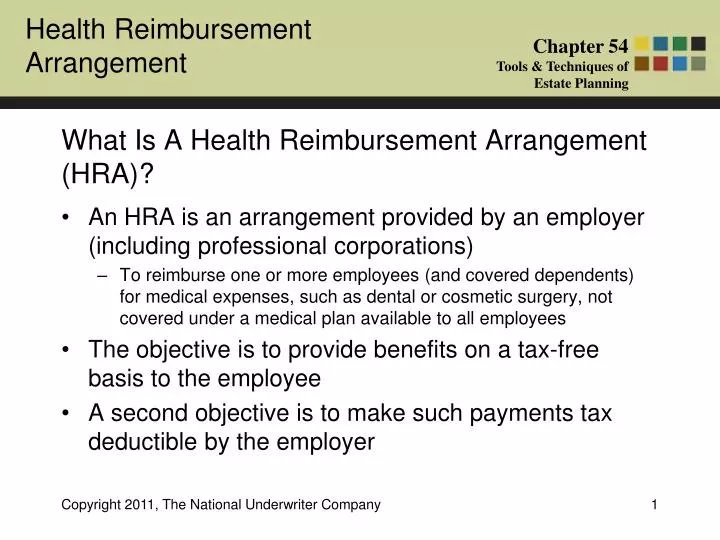 what is a health reimbursement arrangement hra