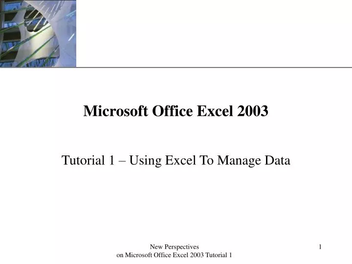 microsoft office excel 2003