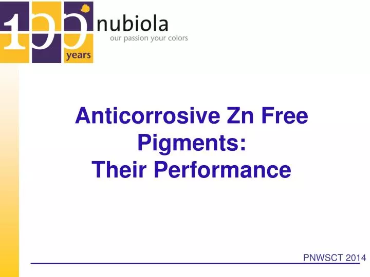 anticorrosive zn free pigments their performance