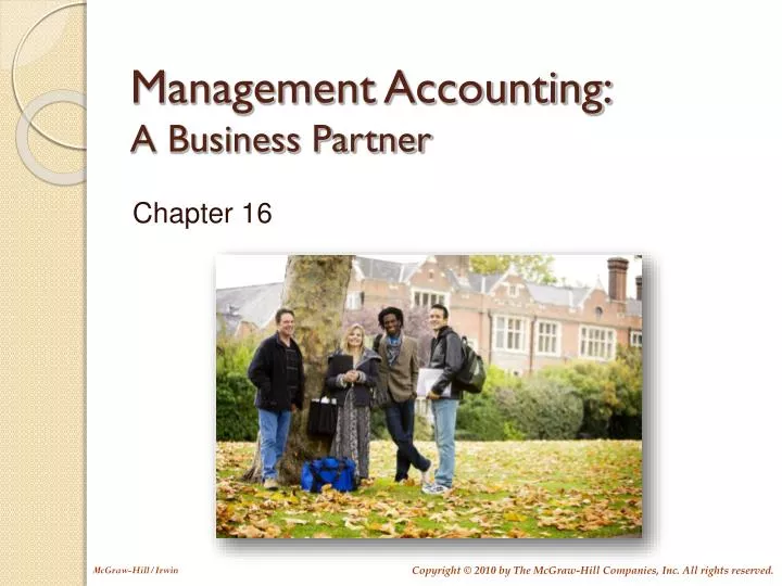 management accounting a business partner