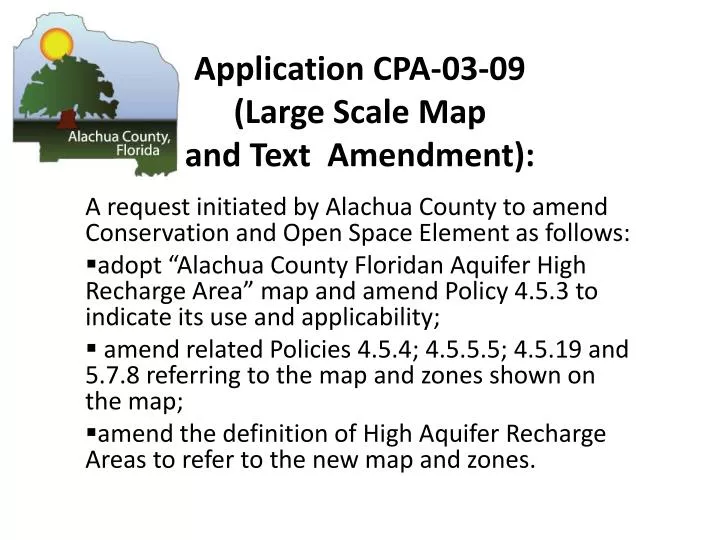 application cpa 03 09 large scale map and text amendment