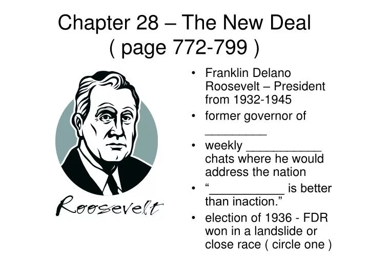 chapter 28 the new deal page 772 799