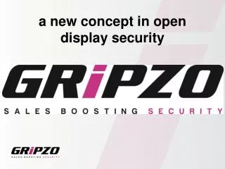 a new concept in open display security