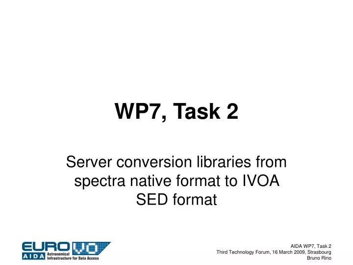 wp7 task 2