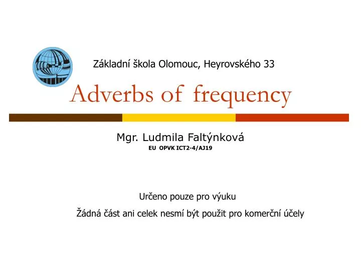 adverbs of frequency