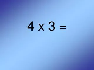 4 x 3