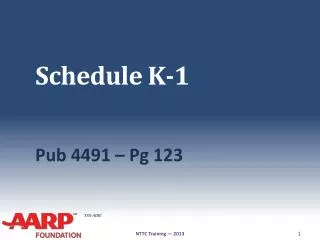 Schedule K-1