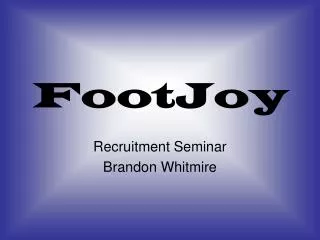 footjoy