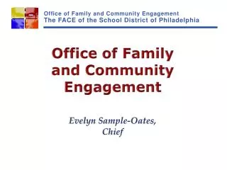 Office of Family and Community Engagement