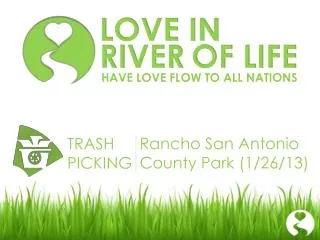 Rancho San Antonio County Park (1/26/13)
