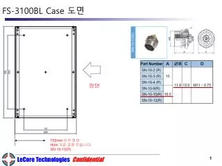 fs 3100bl case