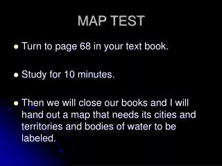 map test