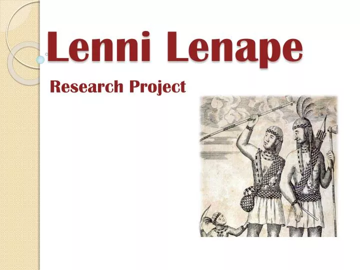 lenni lenape