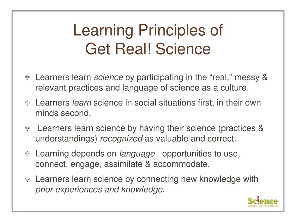 PPT - Engaging Science Learning Principles for Social Justice ...