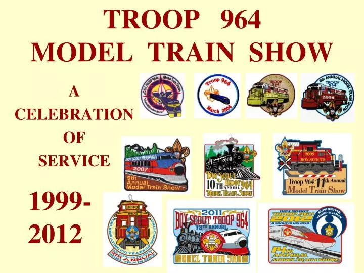 troop 964 model train show