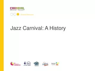 Jazz Carnival: A History