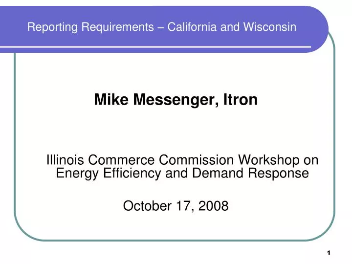 reporting requirements california and wisconsin