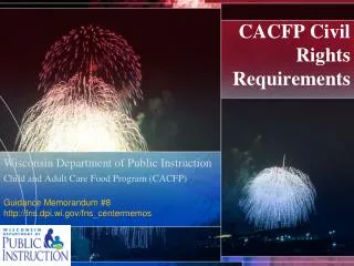 CACFP Civil Rights Requirements