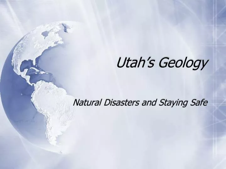 utah s geology