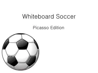 Whiteboard Soccer