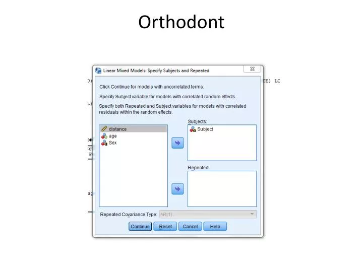 orthodont