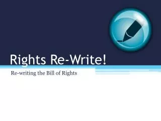 Rights Re-Write!