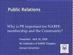 Public Relations - slide 1