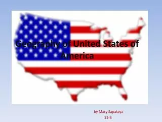 Geography of United States of America