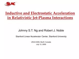 Inductive and Electrostatic Acceleration in Relativistic Jet-Plasma Interactions