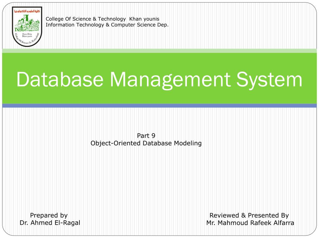 PPT - Database Management System PowerPoint Presentation, free download ...